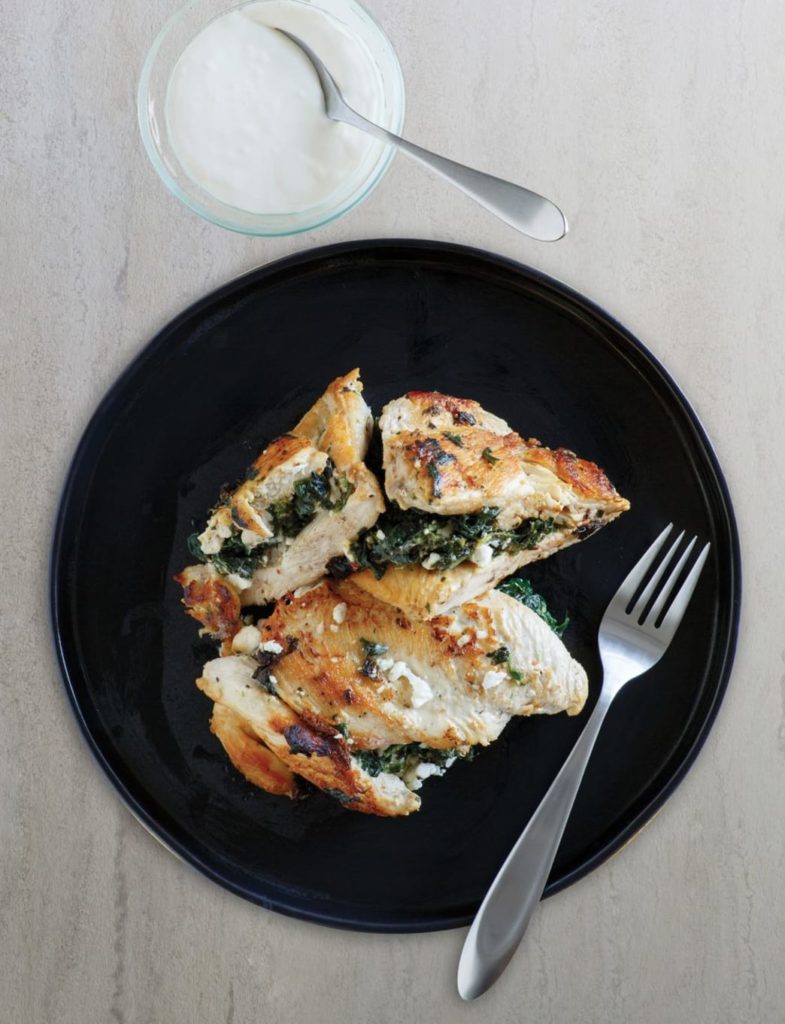 Spinach and Feta Stuffed Chicken
