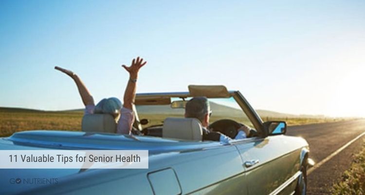 11 Valuable Tips for Senior Health - Image by Better Nutrition 